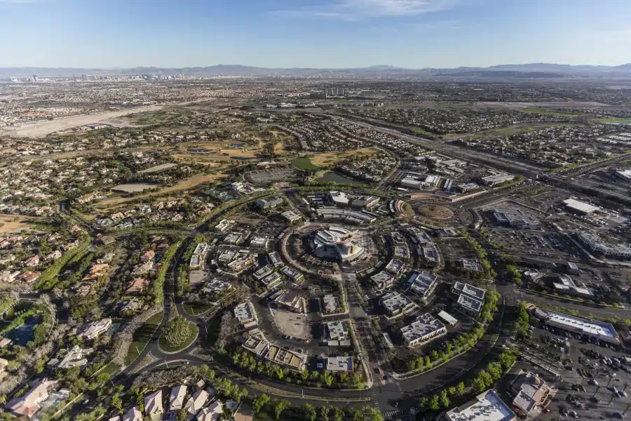 The ridges in las Vegas