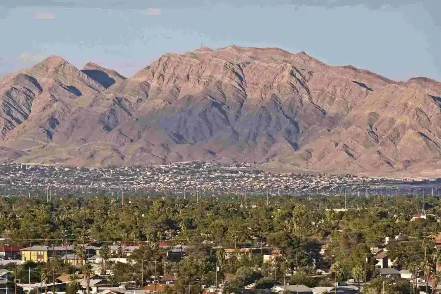 living in las vegas