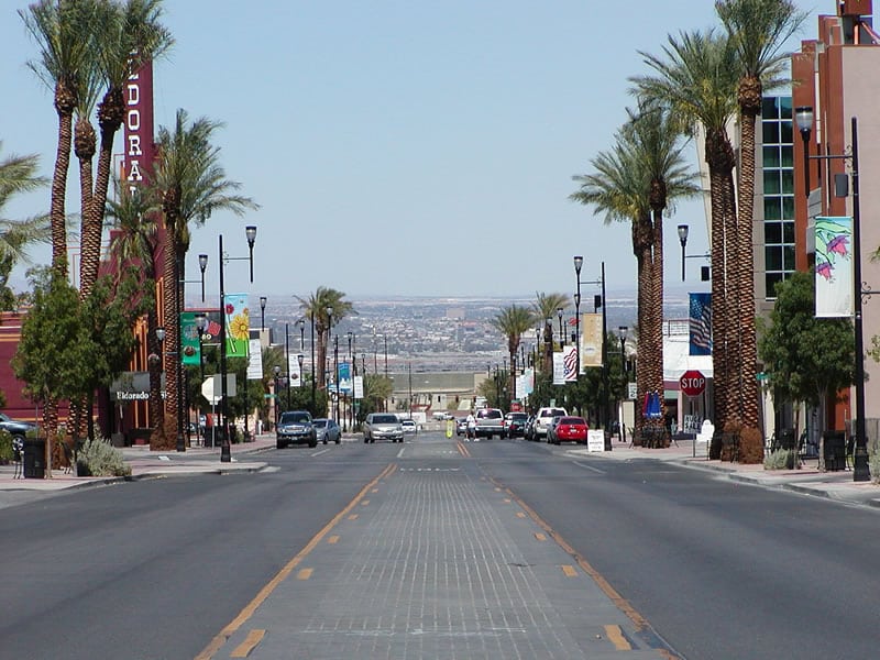 Water Street in Henderson, Nevada, symbolizing the Best Amenities in Henderson