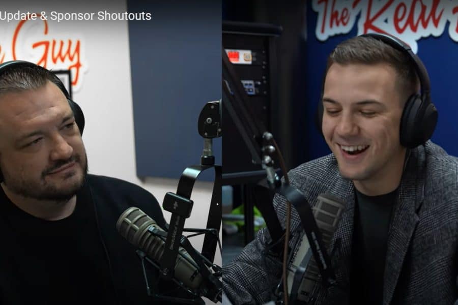 Jacob Taylor in the weekly sponsor shoutouts